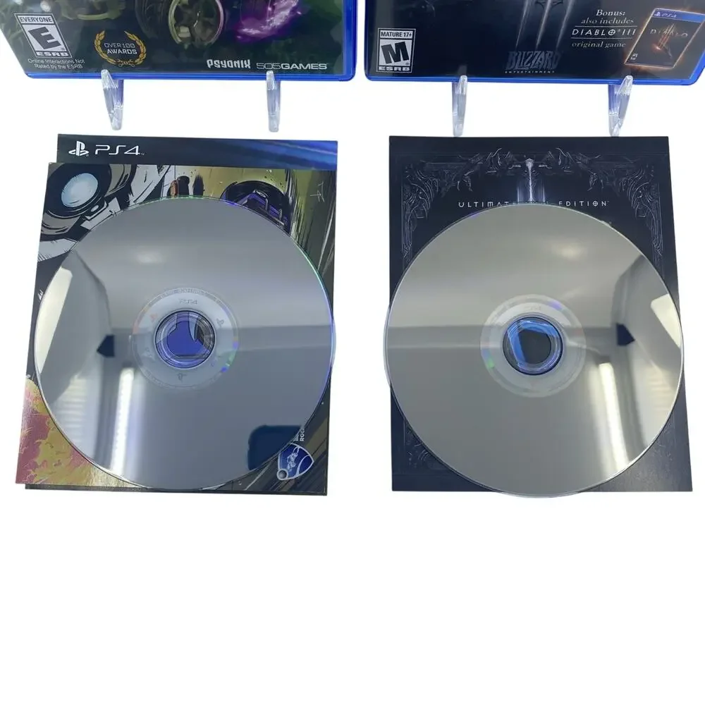 Rocket League Collector’s Edition & Diablo III Ultimate Evil PS4 CIB Tested